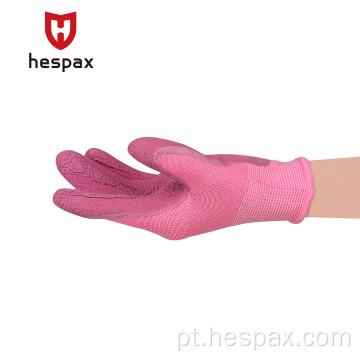 Hespax Women Crinkle Latex com revestimento de palmeira com revestimento de jardinagem